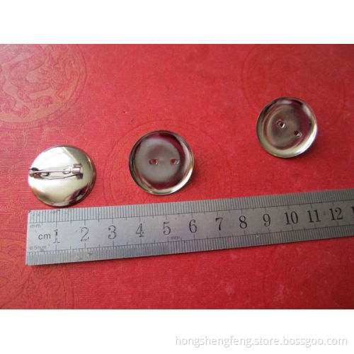 Cheap Price 25mm Round Metal Brooch Pin Base